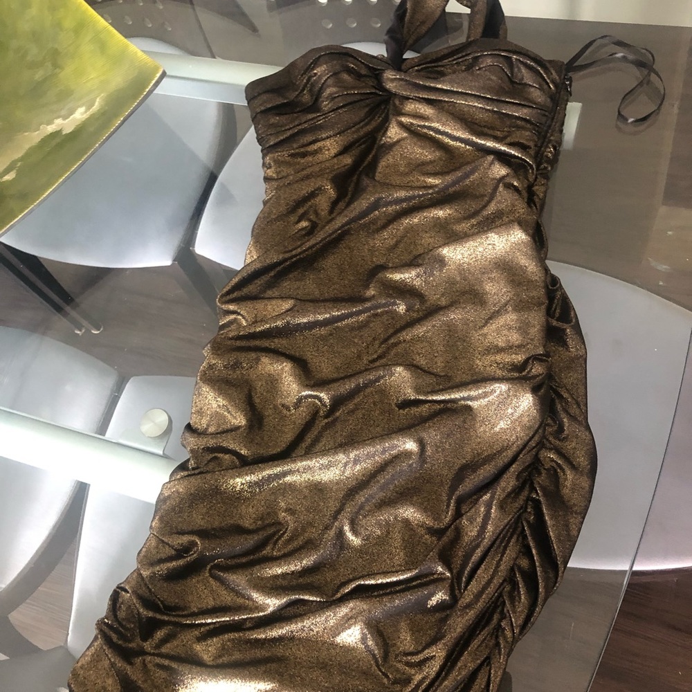BEBE Dress In bronze